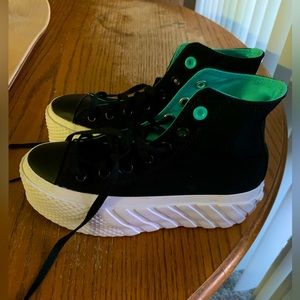 Converse Chuck Lift 2X Platform Surface Fusion Ripple